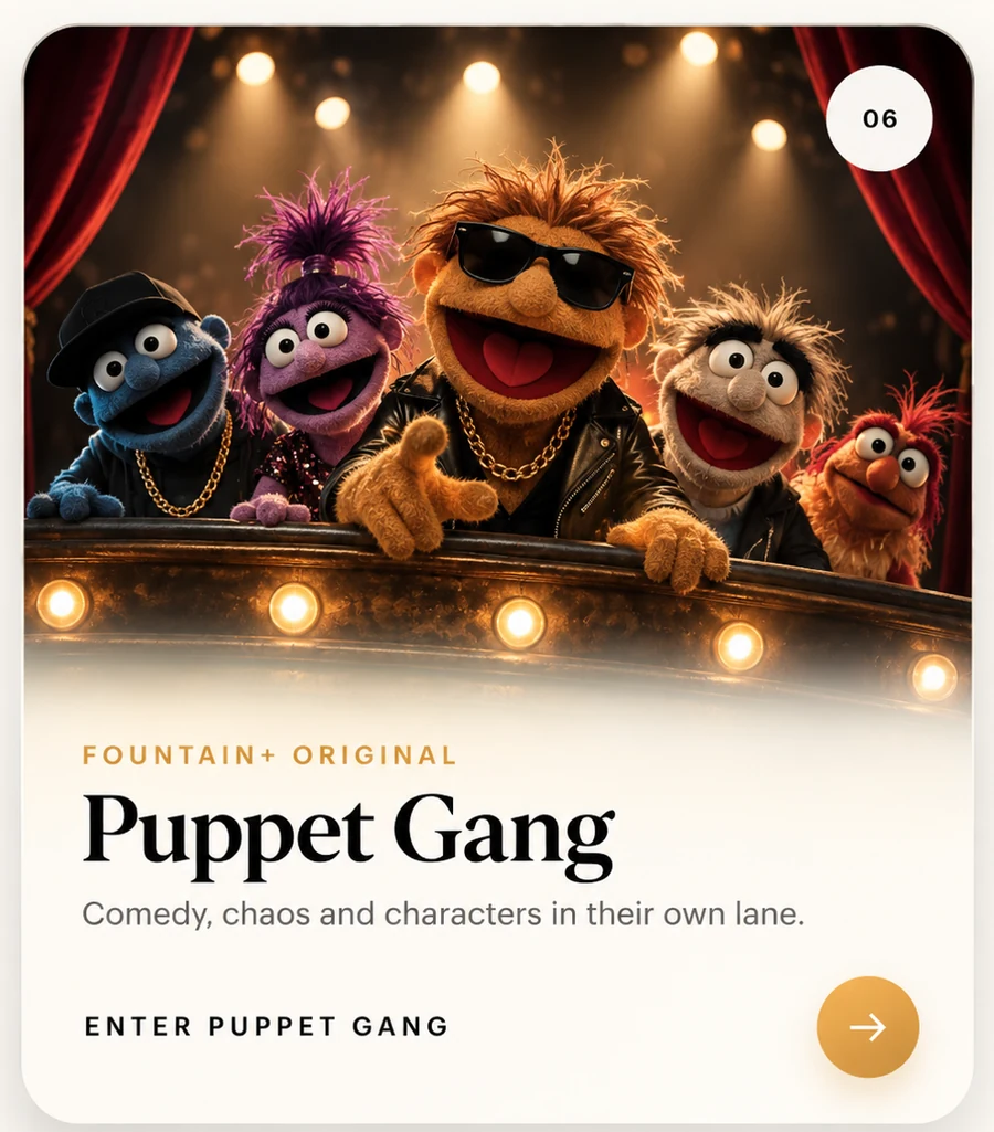 Puppet Gang — comedy, chaos and characters in their own lane