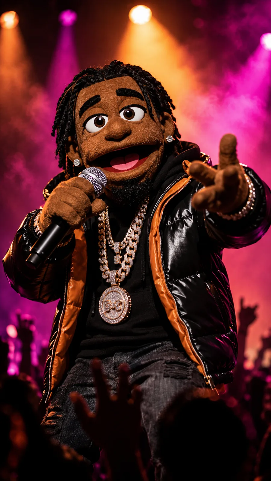Book a custom puppet visual video thumbnail